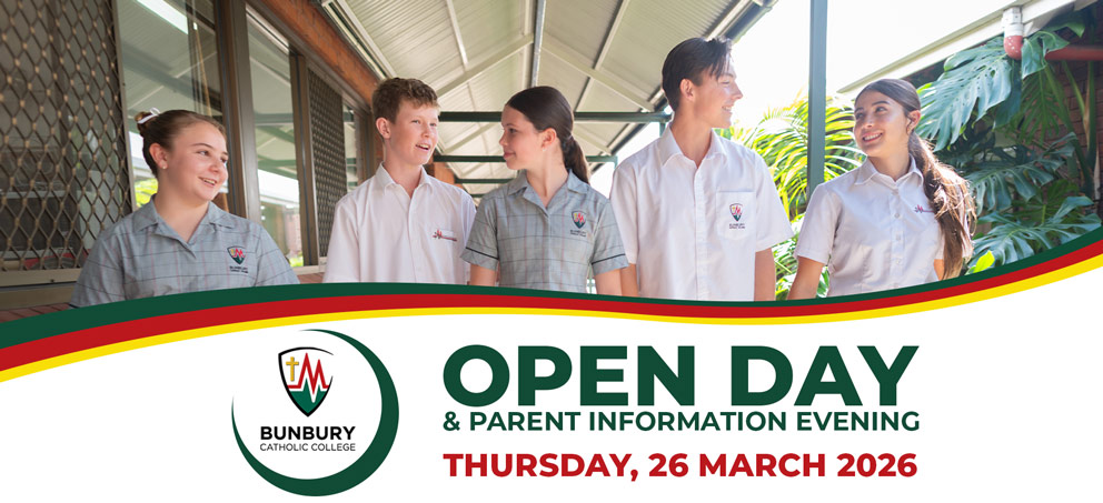 Open day and parent information evening, Thursday 26 March 2026