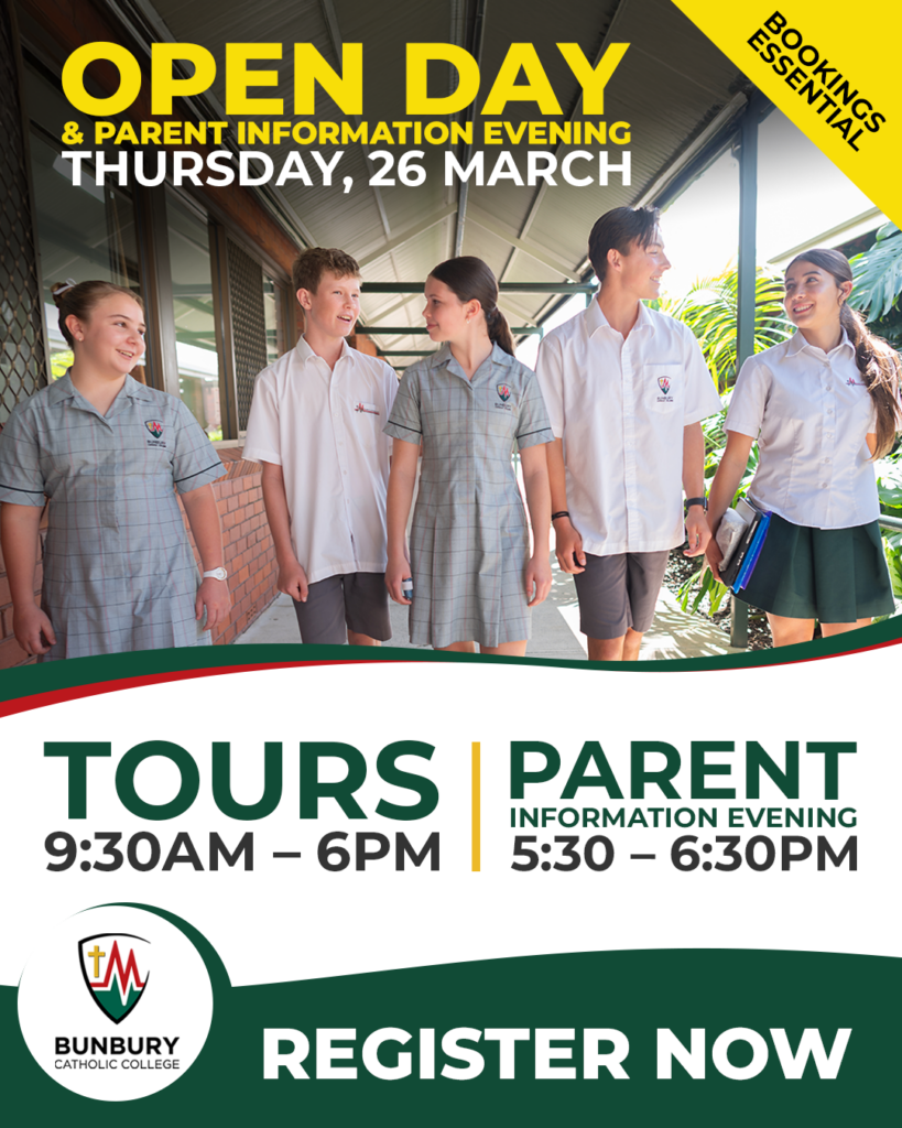 Open Day on 26 March